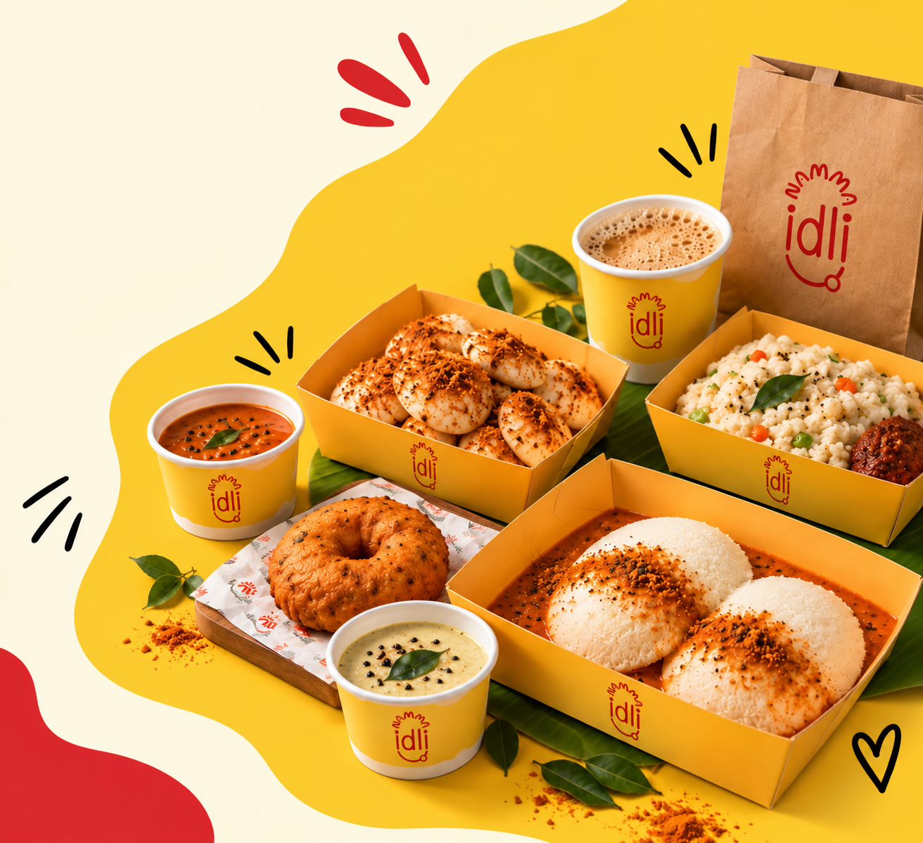 Namma Idli food spread